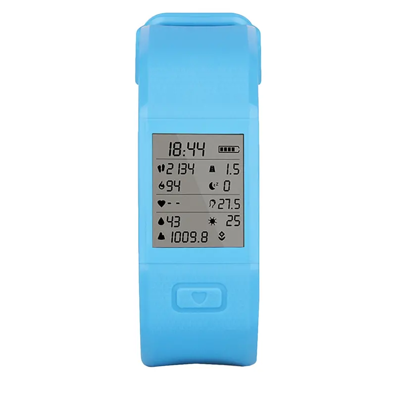 Sports Fitness Wristband By Hesvit (Blue) Lau301060005 Launch Tech Usa 1