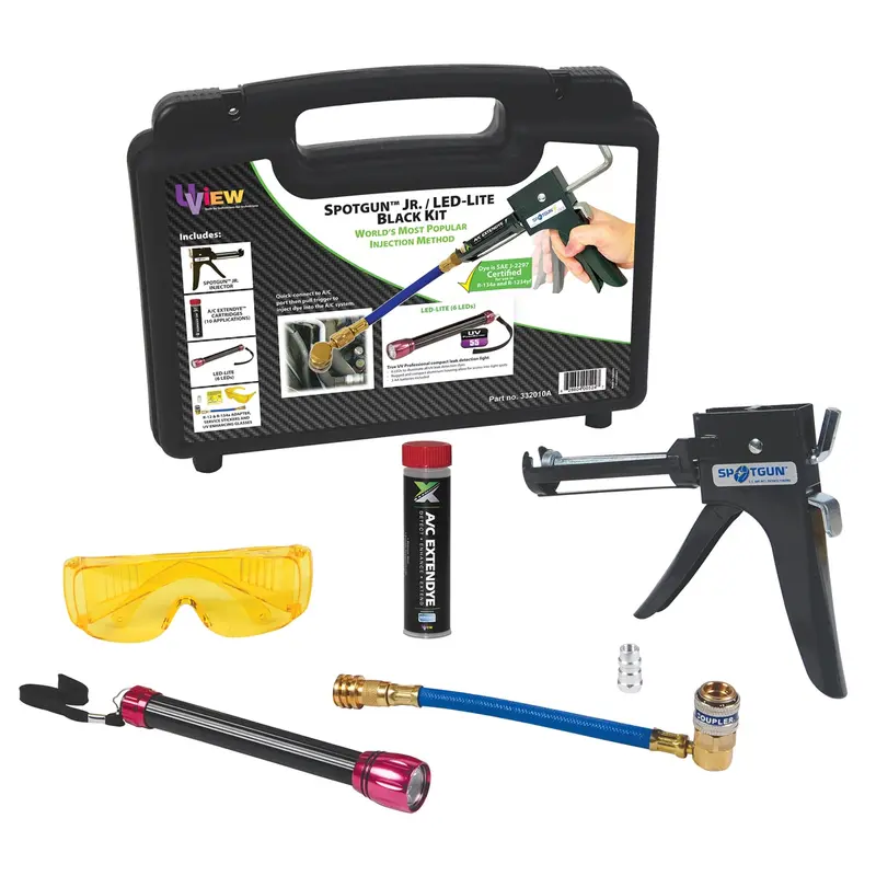 Spotgun Jr. Leak Detection Kit With True Uv Led Lite And Extendye Uvu332010a Uview 1