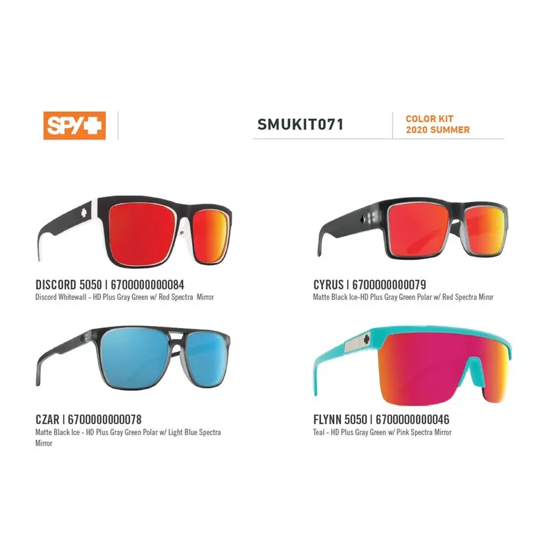 Spy Color Kit Sum 2020 Sposmukit071 Spy Optic Inc 1