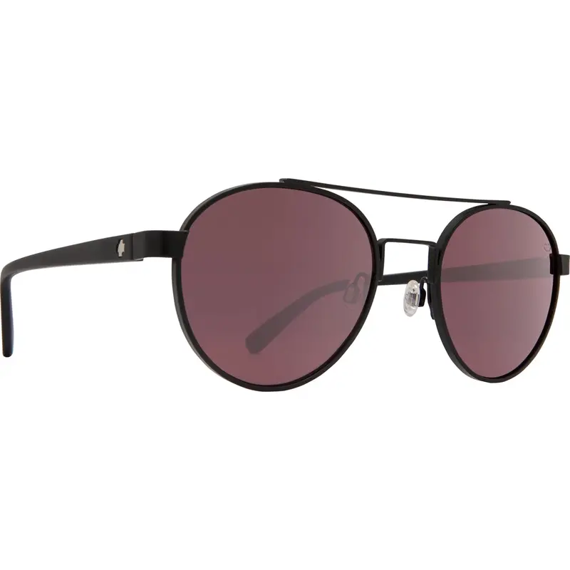 Spy Optic Deco Sunglasses, Matte Black Frame W/ Happy Rose W/ Light Silver Spectra Mirror Lens Spo873308374794 Spy Optic Inc 1