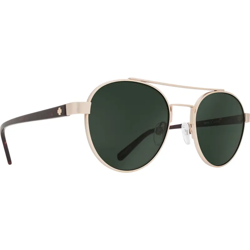Spy Optic Deco Sunglasses, Matte Gold/Dark Tort Frame W/ Happy Gray Green Lens Spo673308587863 Spy Optic Inc 1