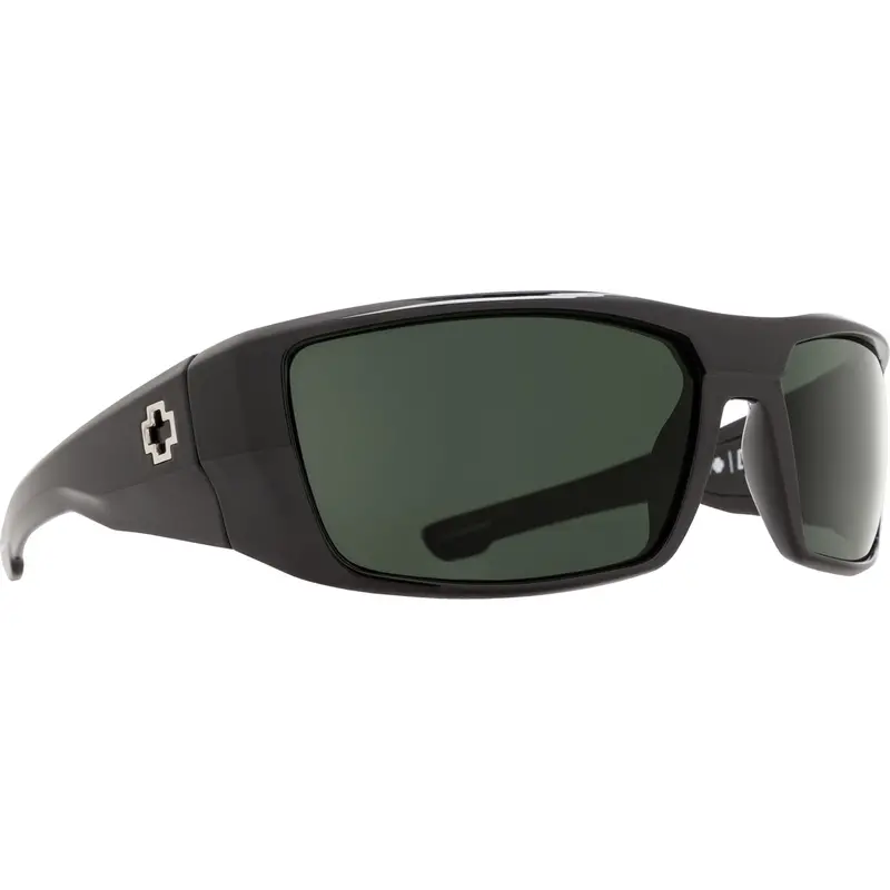 Spy Optic Dirk Sunglasses, Black Frame W/ Hd Plus Gray Green Lens Spo672052038863 Spy Optic Inc 1