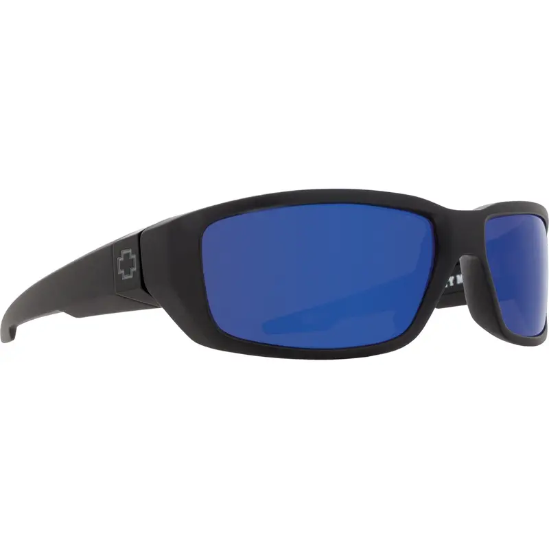 Spy Optic Dirty Mo Sunglasses, Matte Black Frame W/ Happy Bronze Polar W/ Blue Spectra Lens Spo670937374280 Spy Optic Inc 1