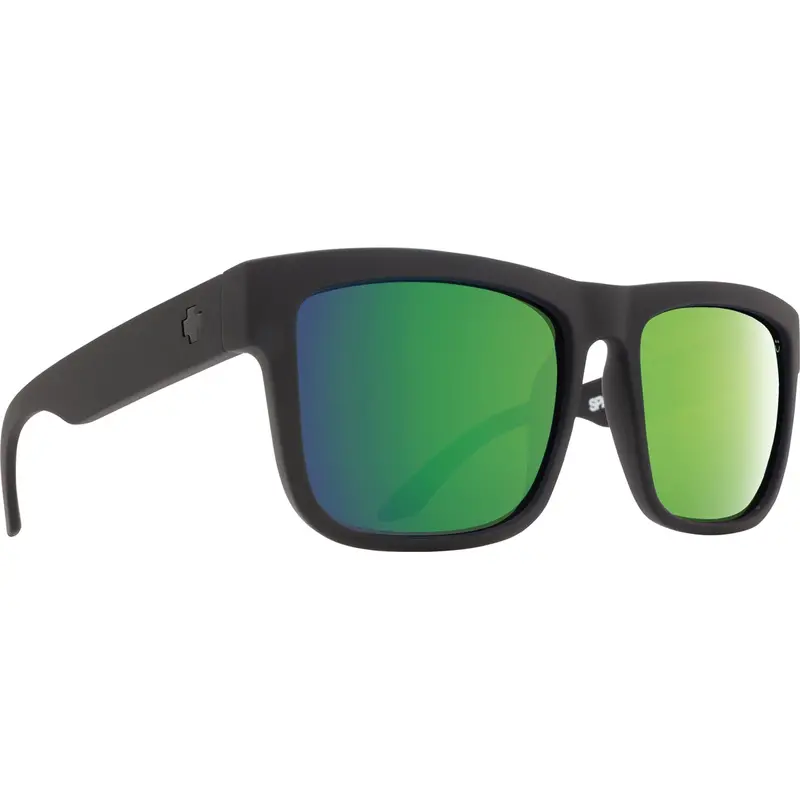 Spy Optic Discord Sunglasses, Matte Black Frame W/ Happy Bronze Polar W/ Green Spectra Lens Spo673119374861 Spy Optic Inc 1