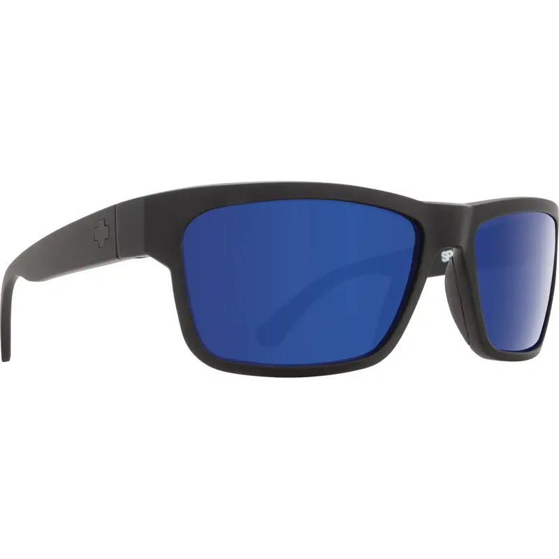 Spy Optic Frazier Sunglasses, Matte Black Frame W/ Happy Bronze Polar W/ Dark Blue Spectra Lens Spo673176374280 Spy Optic Inc 1