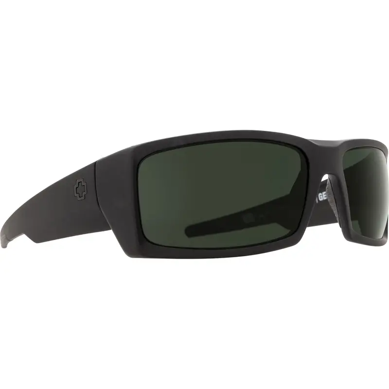 Spy Optic General Sunglasses, Soft Matte Black Frame W/ Happy Gray Green Lens Spo673118973863 Spy Optic Inc 1