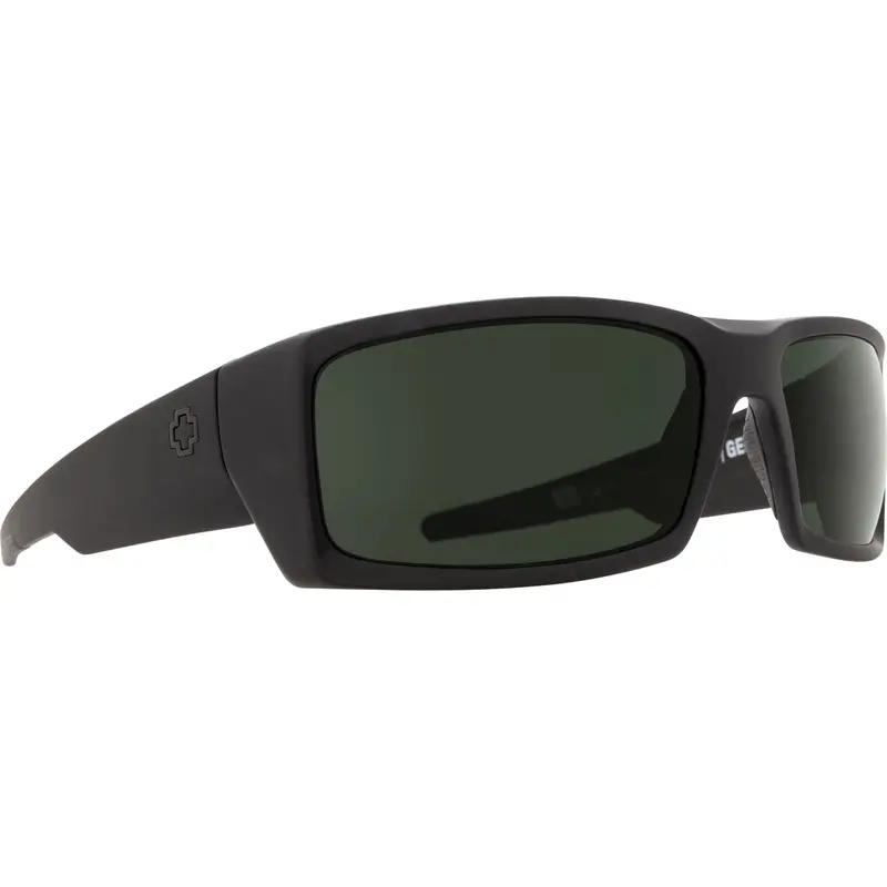 Spy Optic General Sunglasses, Soft Matte Black Frame W/ Happy Gray Green Polar Lens Spo673118973864 Spy Optic Inc 1