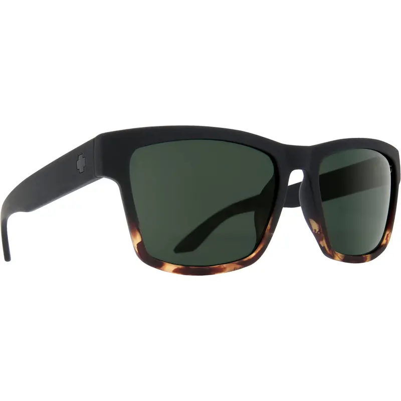 Spy Optic Haight 2 Sunglasses, Soft Matte Black/Tort Fade Frame W/ Happy Gray Green Lens Spo673232163863 Spy Optic Inc 1