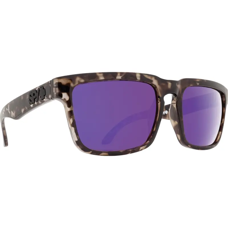 Spy Optic Helm Sunglasses, Smoke Tort Frame And Happy Bronze W/ Purple Spectra Lens Spo673015795366 Spy Optic Inc 1