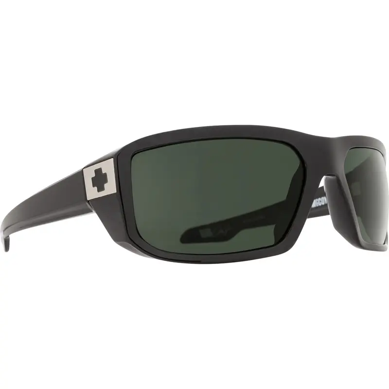 Spy Optic Mccoy Sunglasses, Black Frame And Happy Gray Green Lens Spo673012038863 Spy Optic Inc 1