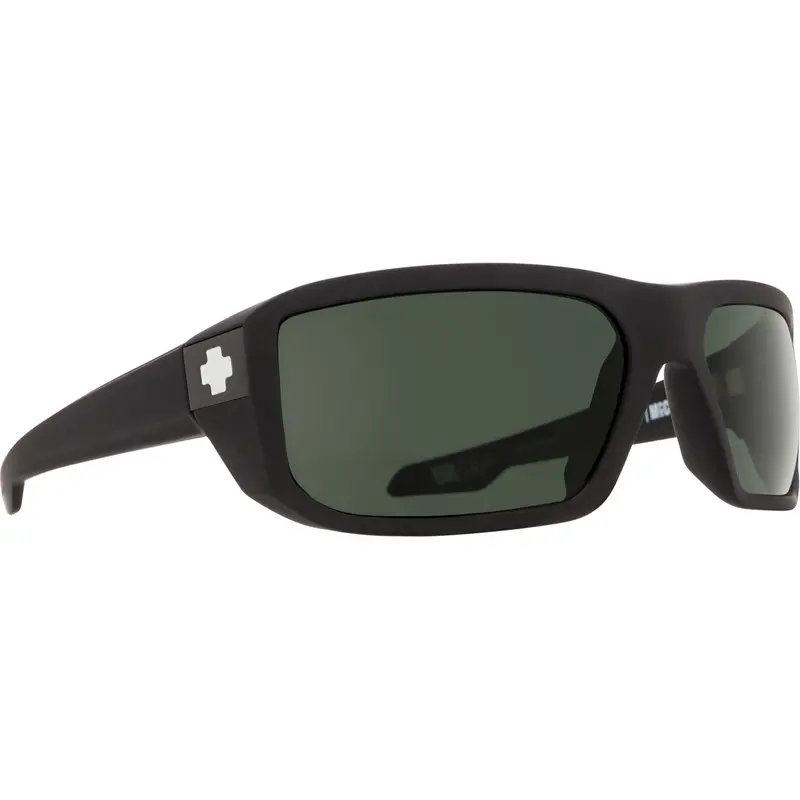 Spy Optic Mccoy Sunlasses, Soft Matte Black Frame And Happy Gray Green Polar Lens Spo673012973864 Spy Optic Inc 1