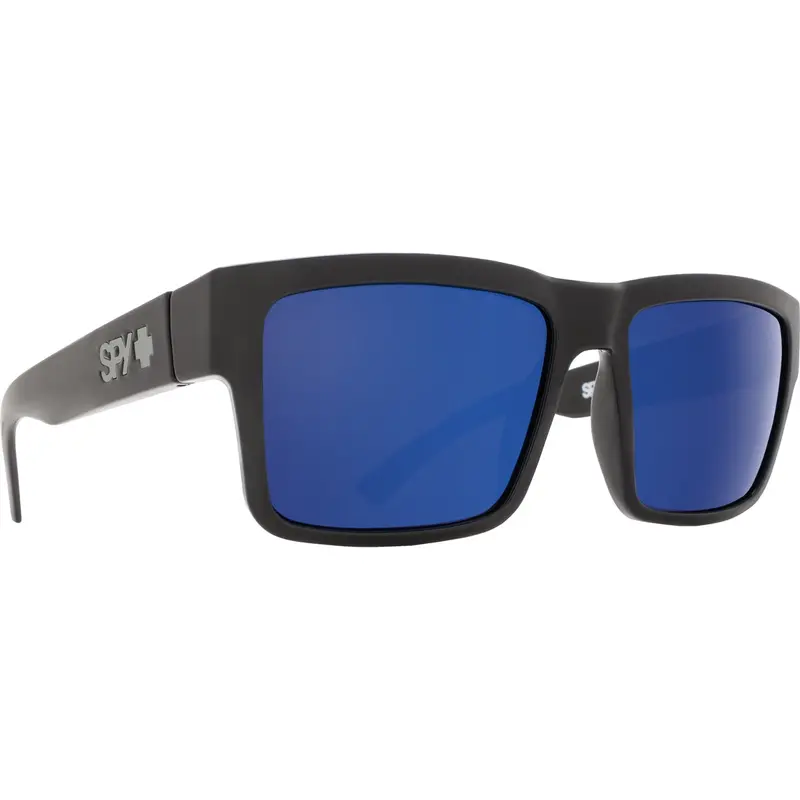 Spy Optic Montana Glasses, Black Frame W/ Hd Plus Gray Green Polar W/ Dark Blue Spectra Mirror Lens Spo673407038486 Spy Optic Inc 1