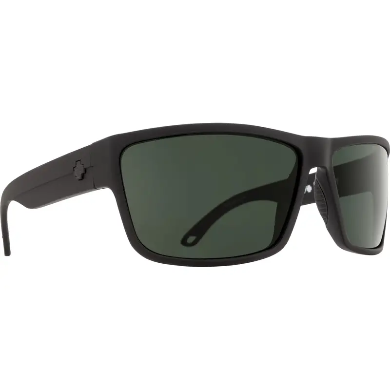Spy Optic Rocky Glasses, Matte Black Frame W/ Hd Plus Gray Green Lens Spo673248374863 Spy Optic Inc 1