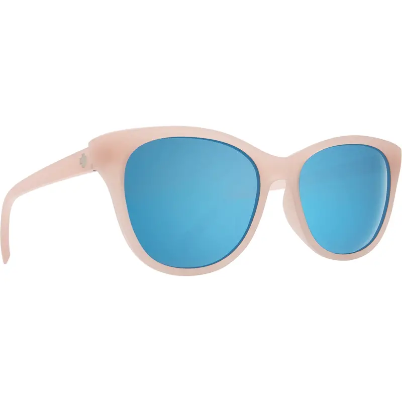 Spy Optic Spritzer Sunglasses, Matte Translucent Blush Frame W/ Gray W/ Light Blue Spectra Lens Spo673515087963 Spy Optic Inc 1