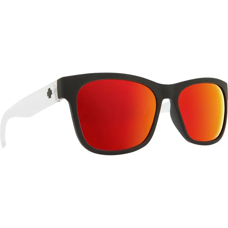 Spy Optic Sundowner Sunglasses, Mb/Mt Crystal-Gray Frame W/ Gray W/ Red Spectra Lens Spo673513080765 Spy Optic Inc 1