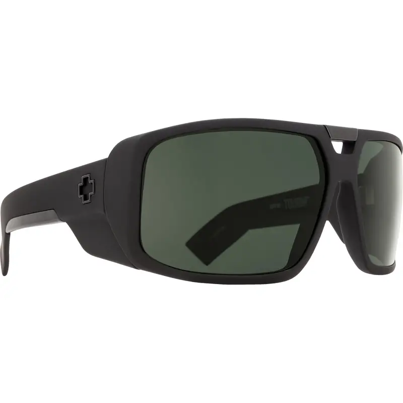 Spy Optic Touring Glasses, Soft Matte Black Frame W/ Happy Gray Green Lens Spo670795973864 Spy Optic Inc 1