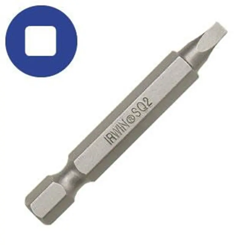 Sqaure Recess Power Bit No. 2 X 1-15/16 In. Irwiwaf22sq22 Irwin Industrial 1