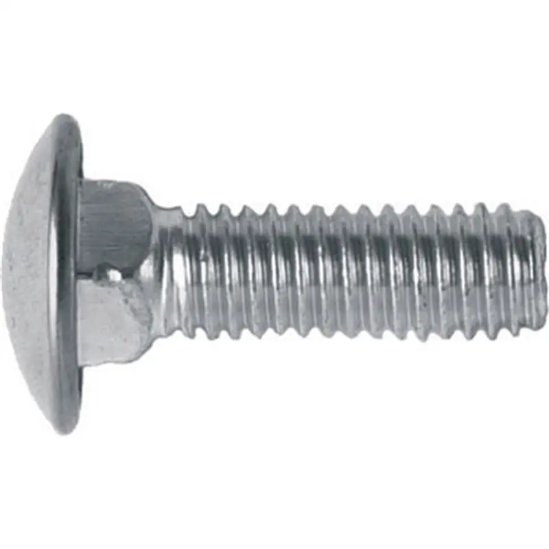 Stainless Steel Bumper Bolt, Round Head, Size: 1/2"-13 X 1-1/2", Head: 1-3/32", Qty: 1 Abd6365rx Auto Body Doctor 1