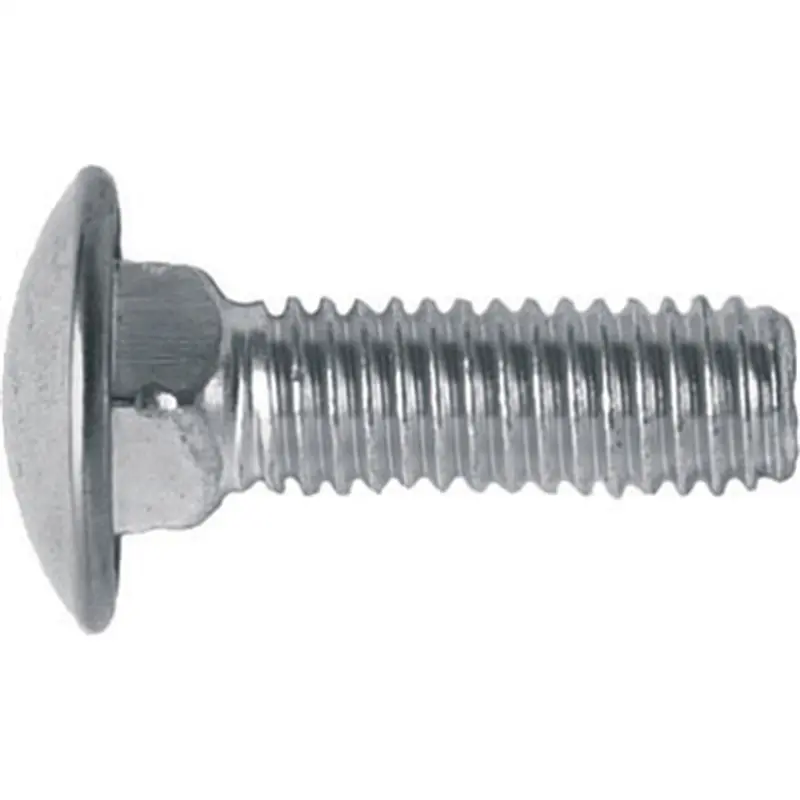 Stainless Steel Bumper Bolt, Round Head, Size: 1/2"-13 X 1-1/2", Head: 1-3/32", Qty: 100 Abd6365b Auto Body Doctor 1