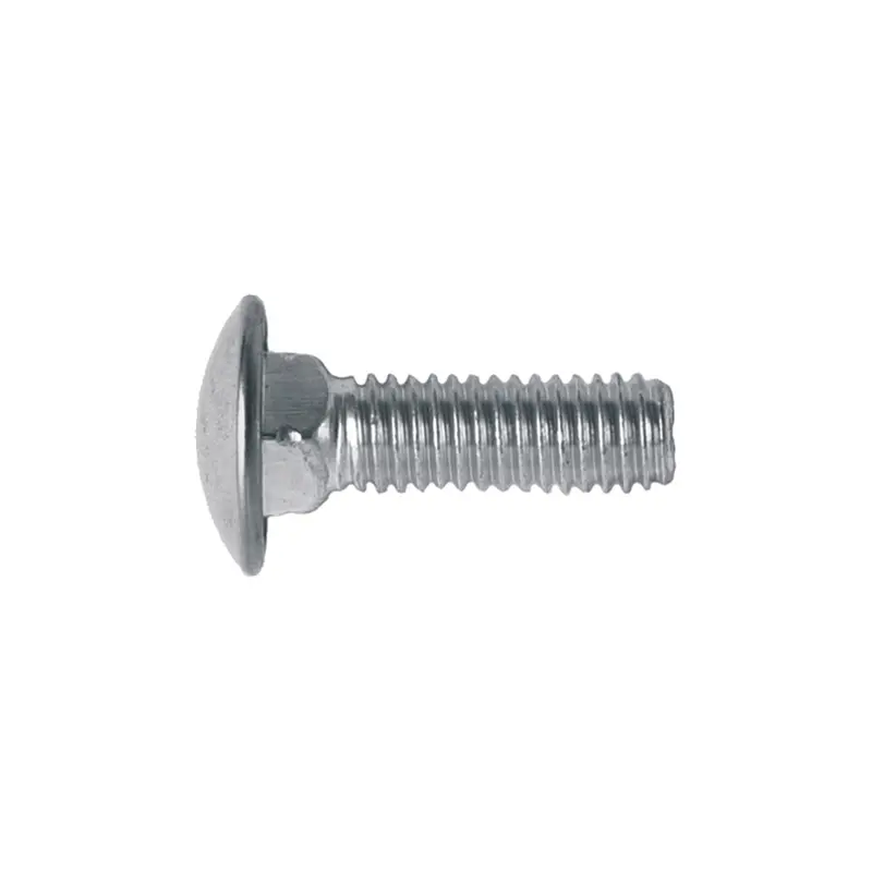 Stainless Steel Bumper Bolt, Round Head, Size: 3/8"-16 X 1", Head: 7/8", Qty: 1 Abd6363rx Auto Body Doctor 1