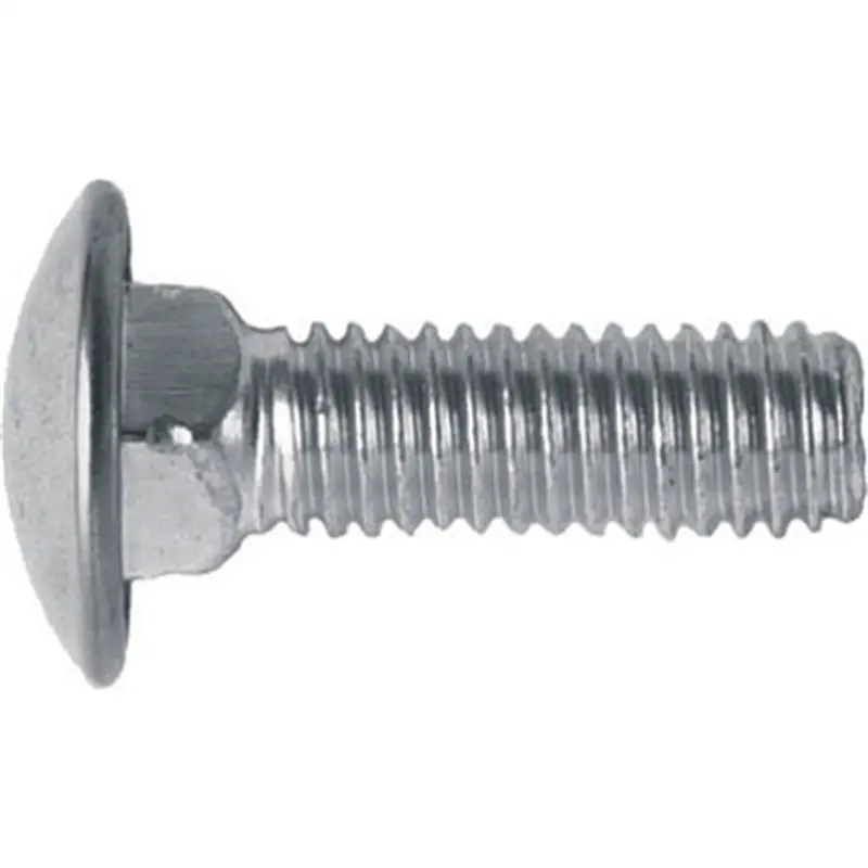 Stainless Steel Bumper Bolt, Round Head, Size: 7/16"-14 X 1-1/2", Head: 29/32", Qty: 100 Abd6364b Auto Body Doctor 1