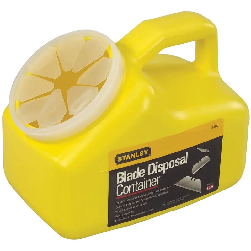 Stanley Branded Blade Disposal Container Snl11-080 Black & Decker 1