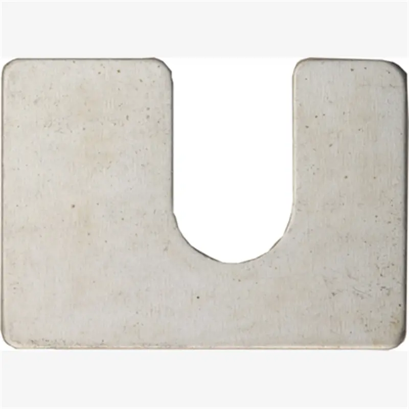 Steel Body Shim Bright Zinc 1-1/4X1-3/4, Size: 1/8" Slot, Size: 1/2" Slot,  Qty: 100 Abd6939b Auto Body Doctor 1