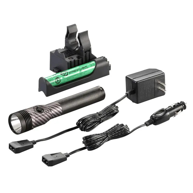 Stinger Led Hl 120V/Ac Dc Piggyback, Carbon Fiber, 800 Lumens Stl75441 Streamlight 1