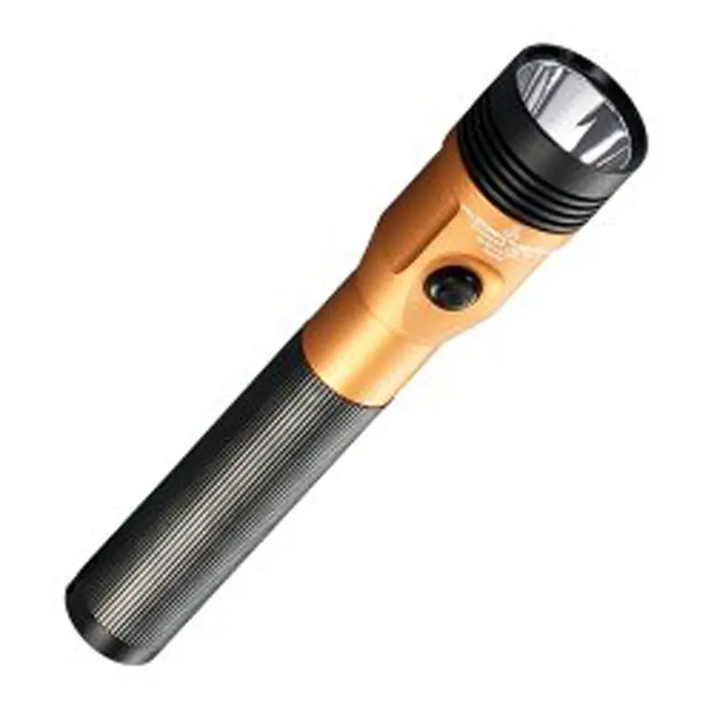 Stinger Led Hl Rechargeable Flashlight, Ac/Dc, Piggyback Holder, Orange, 800 Lumens Stl75480 Streamlight 1