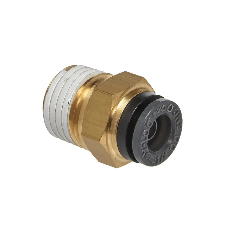 Straight Male Connector 1/4 In Tube X 1/4 In Npt (2) Srrabm230 S.U.R. And R Auto Parts 1