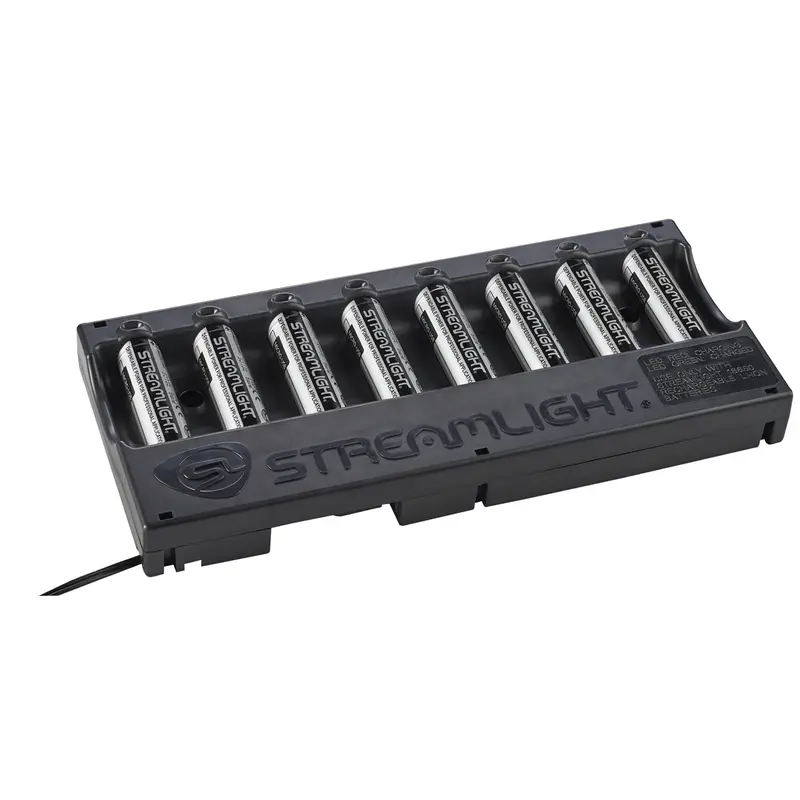 Streamlight 18650 8-Unit Bank Charger (Includes 8 Batteries) Stl20224 Streamlight 1