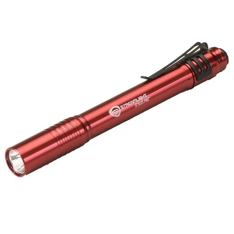 Streamlight Stylus Pro Flashlight With Usb Cord, Red Stl66137 Streamlight 1