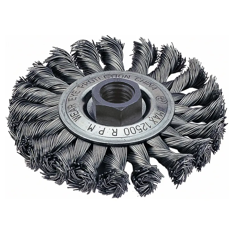 Stringer Bead Wire Wheel Brush, 4" Diameter Fpw1423-2111 Firepower 1