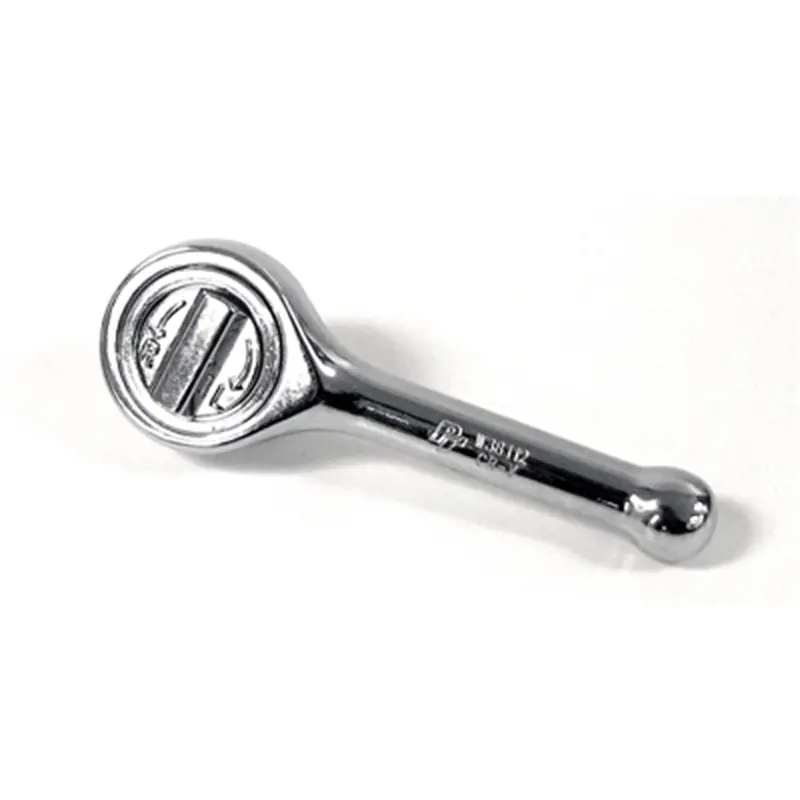 Stubby Chrome Ratchet, 3/8" Drive, Round Head, 3-15/16" Long Wlmw38112 Wilmar Corp. / Performance Tool 1