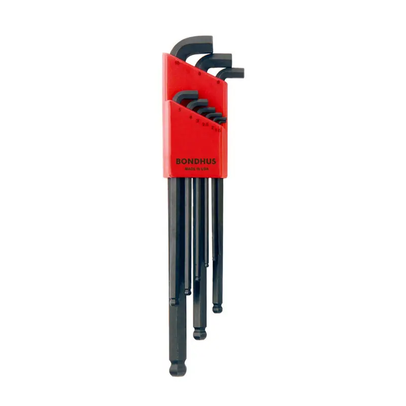 Stubby L-Wrench Metric Set Sizes 1.5 - 10Mm Bnd16599 Bondhus Corp. 1
