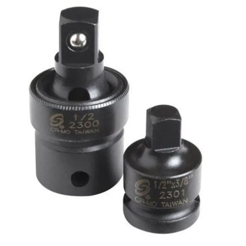 Sunex 2-Piece 1/2 In Drive Impact Universal Joint And Adapter Sun2300se Sunex 1