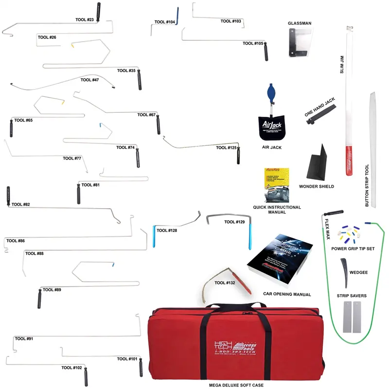 Super Combo Complete Car Opening Set Aetamsc Access Tools 1