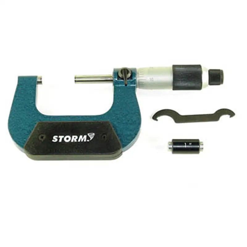 Swiss Micrometer 2-3" .0001" Cen3m103 Central Tools 1