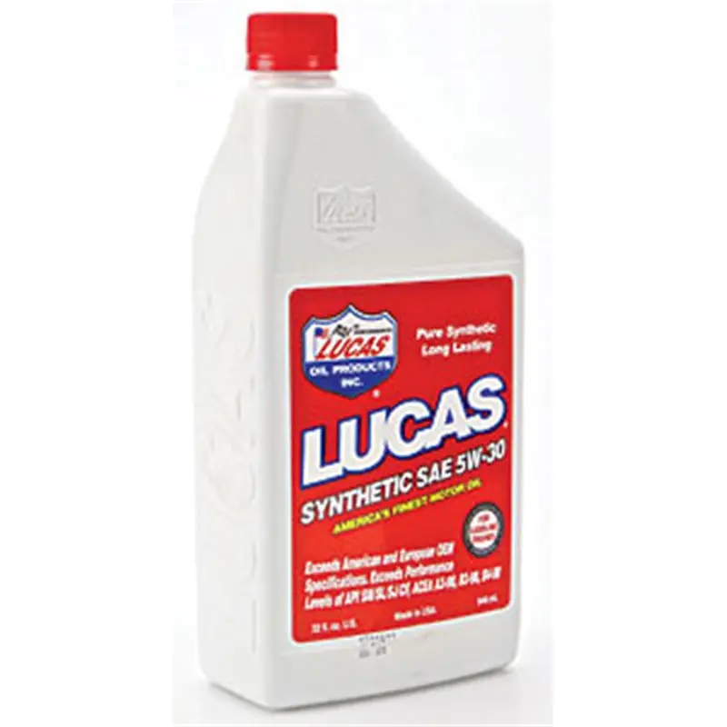Synthetic Sae 5W-30 Motor Oil, Case Of 6, Quart Size Luc10049 Lucas Oil 1