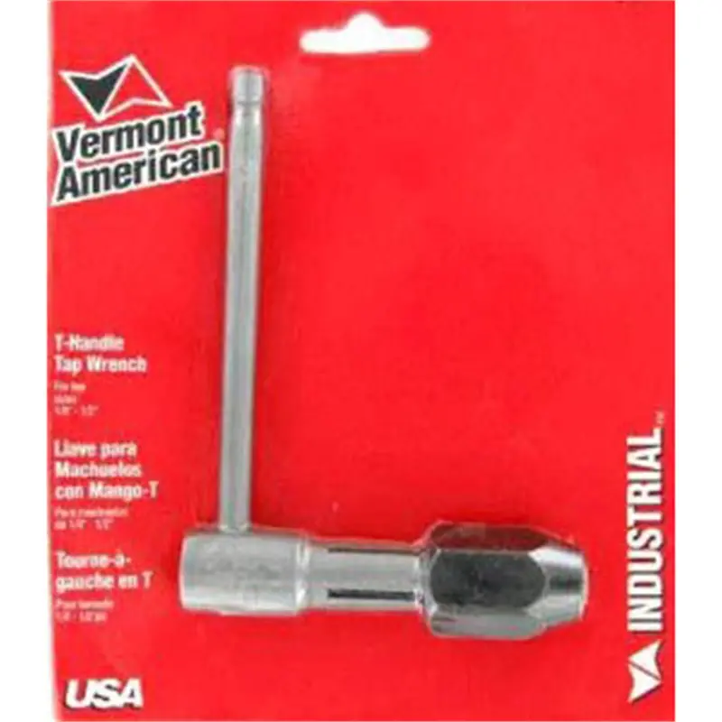 T-Handle Tap Wrench 1/4"-1/2" Ver21917 Vermont American 1