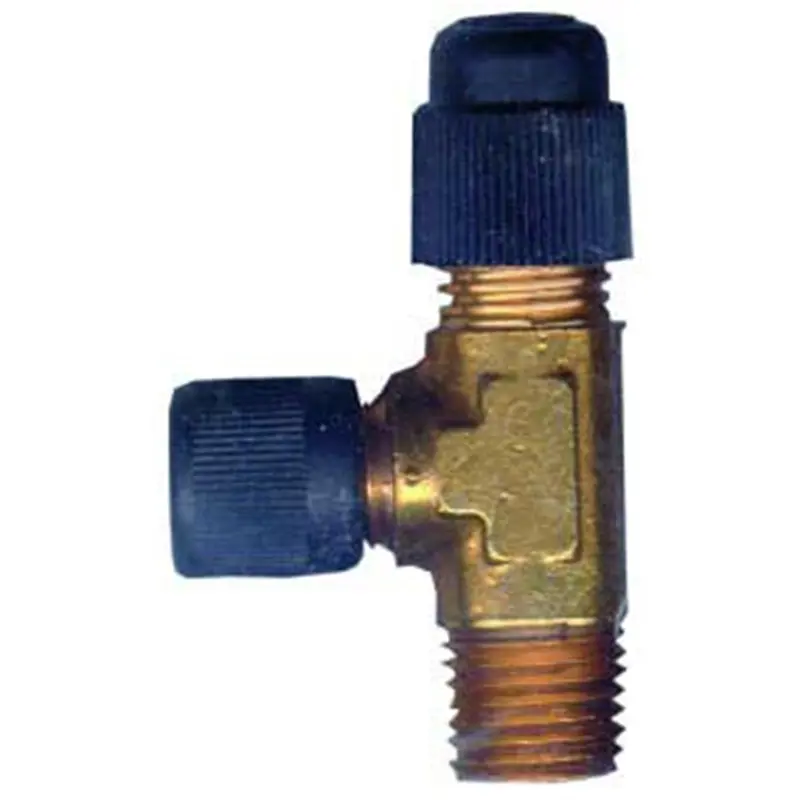 Tee 1/2" And 1/4" Fittings Pump Inlet Adapter  Rob15195 Robinair 1