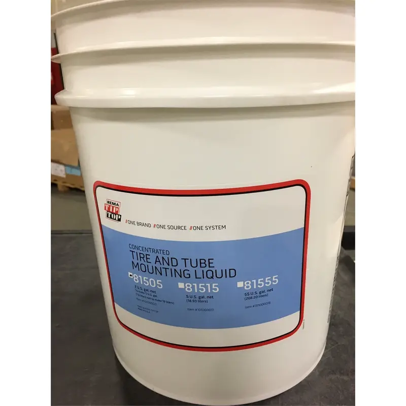 Tire Lube 2-Gallon Concentrate Packaged In A 5-Gallon Bucket For Mixing Prm81505 Rema Tip Top North America 1