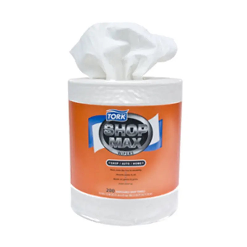Tork Advanced 450 Drc Wipers Cf Roll-White Refills - 10"X13" - 1 - 2/200 Count Sca192141 Sca Tissue 1