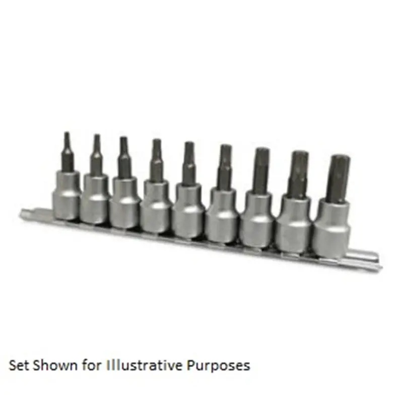 Torx Bit Socket, 1/4" Drive, T20, Chrome Tit66920 Titan 1