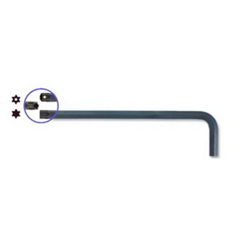 Torx Wrench, Prohold, T40, Long Length, L Shape, 4.9" Long, With Hang Tab Bnd71840 Bondhus Corp. 1