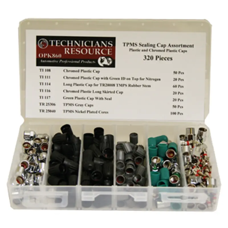 Tpms Sealing Cap And Core Kit, 320 Pieces Tmropk860 The Main Resource 1