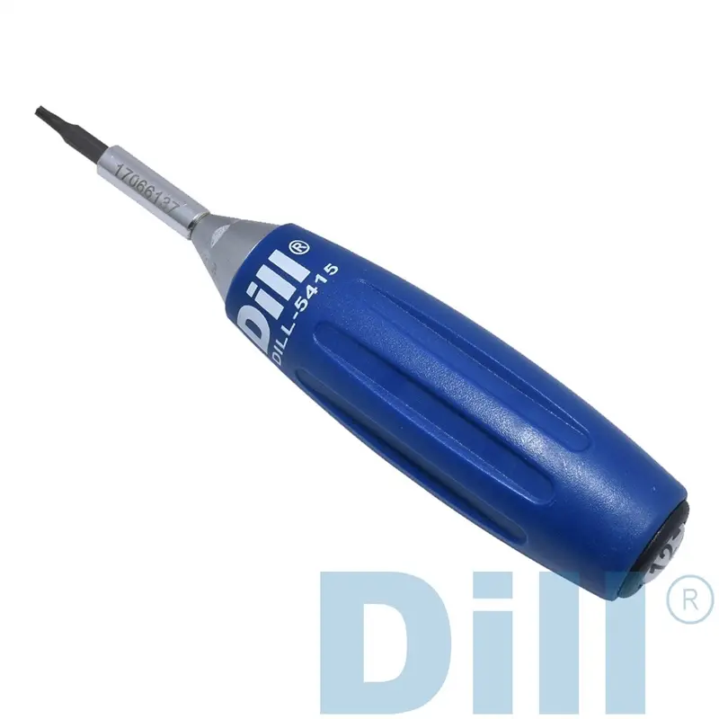 Tpms Snap In T-10 Torque Driver, Pre-Set 12 In-Lbs.; Replaceable Bit Dil5415 Dill Air Controls 1