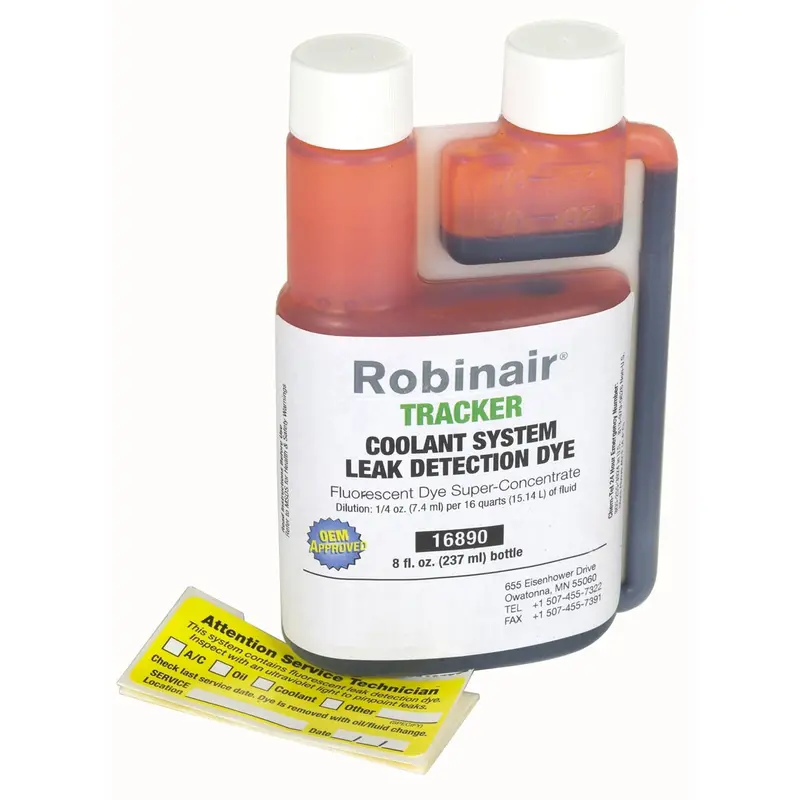Tracker Coolant Dye Rob16890 Robinair 1