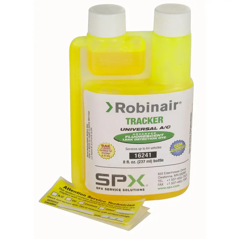 Tracker Universal Super Concentrated A/C Dye, 8 Oz. Rob16241 Robinair 1