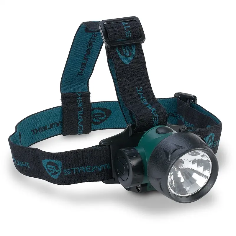 Trident Super-Bright Led/Incandescent Combo Headlight With Green, White And C4 Leds Stl61051 Streamlight 1